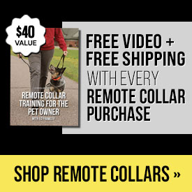 Free Video + Free Shipping with Every Remote Collar Purchase