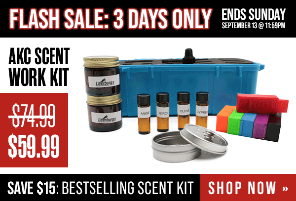 Save $15 on AKC Scent Kit