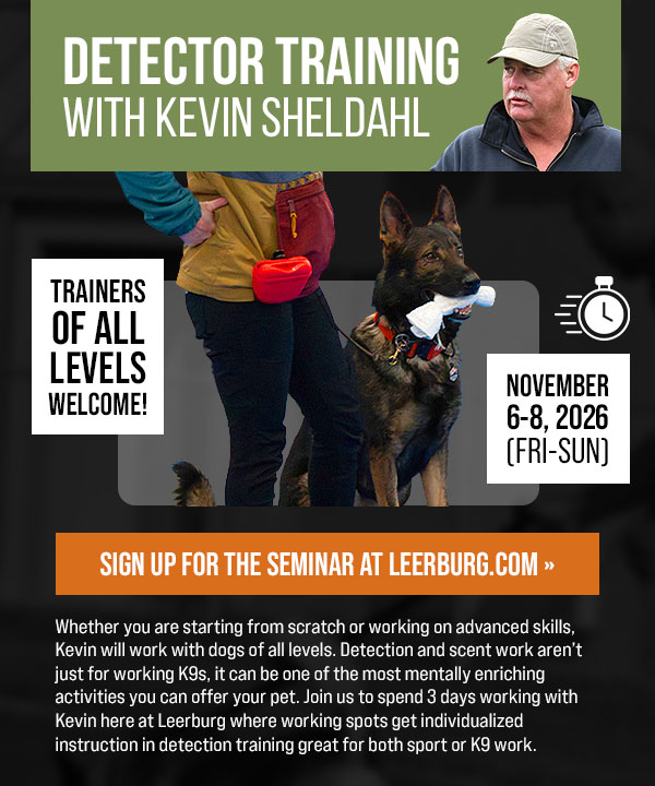 Detection Training with Kevin Sheldahl - November
