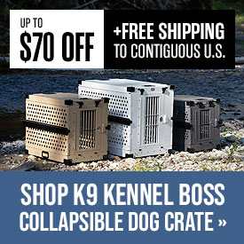 K9 Kennel Boss – Collapsible Dog Crate