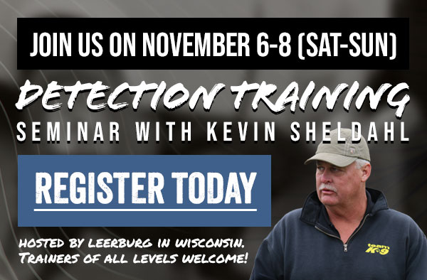 Detection Training Seminar with Kevin Sheldahl