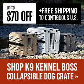 K9 Kennel Boss – Collapsible Dog Crate