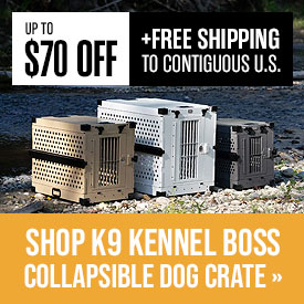 K9 Kennel Boss – Collapsible Dog Crate