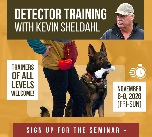Detection Training Seminar with Kevin Sheldahl