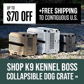 K9 Kennel Boss – Collapsible Dog Crate