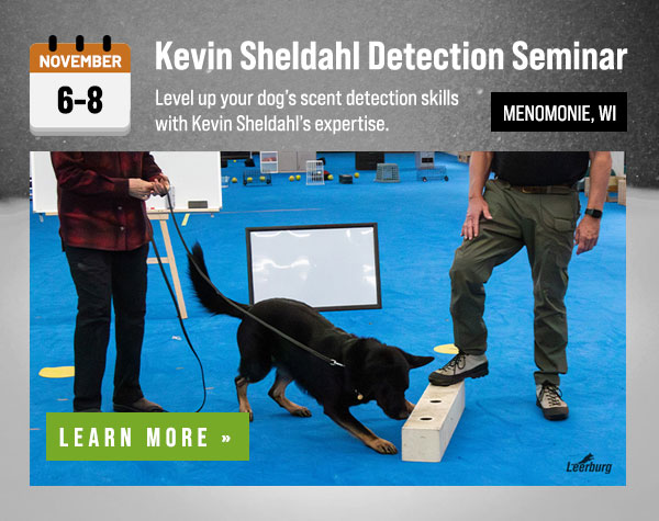 Kevin Sheldahl's Detection Training Seminar is Coming in November