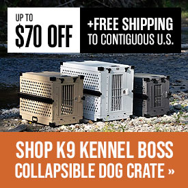K9 Kennel Boss – Collapsible Dog Crate