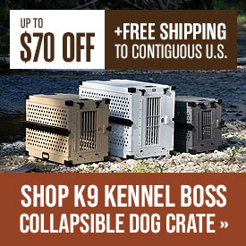 K9 Kennel Boss – Collapsible Dog Crate