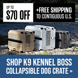 K9 Kennel Boss – Collapsible Dog Crate