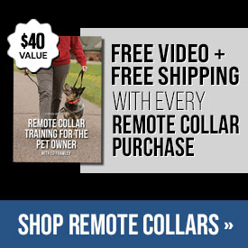 Free Video + Free Shipping with Every Remote Collar Purchase
