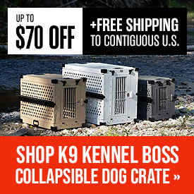 K9 Kennel Boss – Collapsible Dog Crate