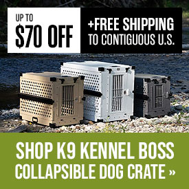 K9 Kennel Boss – Collapsible Dog Crate