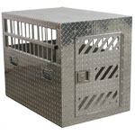 Deluxe Full Tread Aluminium Dog Crate