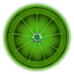 LED Dog Discuit - Green