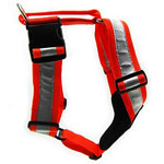 Orange 2 in Reflective Ultra Tracking Harness