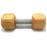 Dumbbell w/ Leather Covered Center 1000g