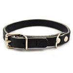 1/2 inch Leather Puppy Collar