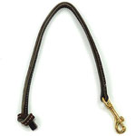 Black Double Ply Obedience Leash