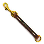 Brown Leather Pull Tab