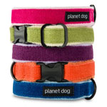 Medium Hemp Collar with Fleece