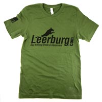 Leerburg Military Green T-Shirt