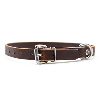 3/4" Leather Collar