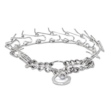 Leerburg's Stainless Steel Prong Collar 