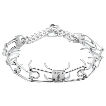 Herm Sprenger - Chrome Plated Prong Collar 