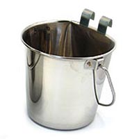 Stainless Steel Pail - 2qt w/Handle - NO Hooks