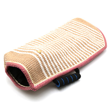 Jute Arm Sleeve - Pink Edge