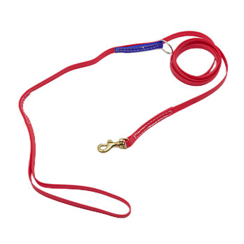 3/8" Micro Small Dog/Puppy Leash - RED