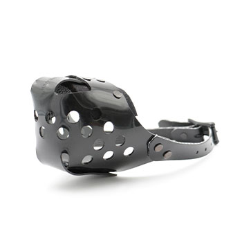 Leerburg Vinyl Muzzle Black - Size B