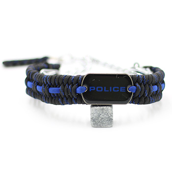 Police K9 Paracord Braided Hidden Prong Collar