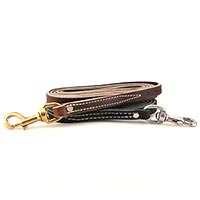 Image of 1/2" Lightweight Leather Leash - 4ft or 6ft