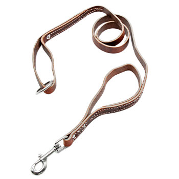 3/4" Two Handle Tactical Leash - 4ft