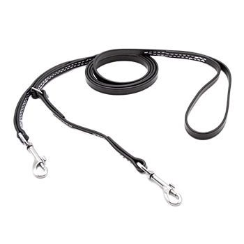 Image of 1/2" BioThane Prong Collar Leash - 6ft