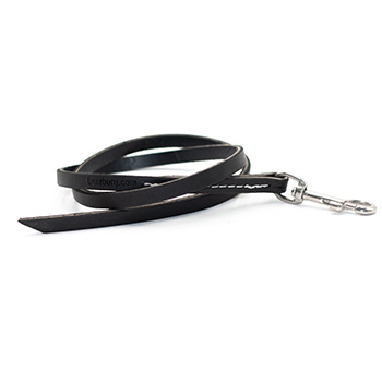 4ft Leather Drag Lead with SS Snap