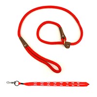 Close Out British Slip Lead with Red Lanyard