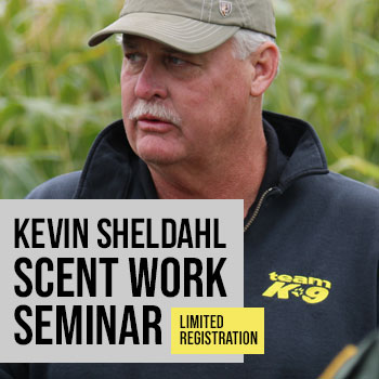 Kevin Sheldahl Scent Work Seminar