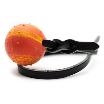 Image of Roni Ball with Leather Strap Handle