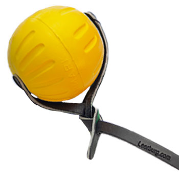 Image of Leerburg Foam Ball with Leather Strap