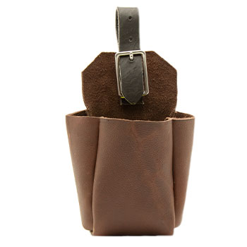 Amish Leather Bait/Treat Pouch