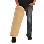Reinforced Jute Leg Sleeve w/Leather Pull