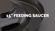 15 Inch Feeding Saucer