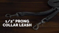 1/2" Prong Collar Leash