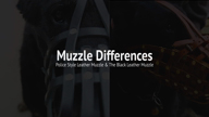 Leather Muzzle Differences