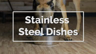 Heavy Stainless Steel Dish