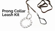Leerburgs Prong Collar Leash Kit
