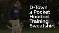 D Town 4 Pocket Hooded Training Sweatshirt