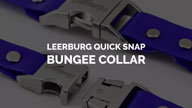 Leerburg Quick Snap Bungee Collar